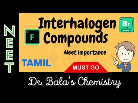 Recent post by Dr. Bala's Chemistry BALANAGA KARTHIK
