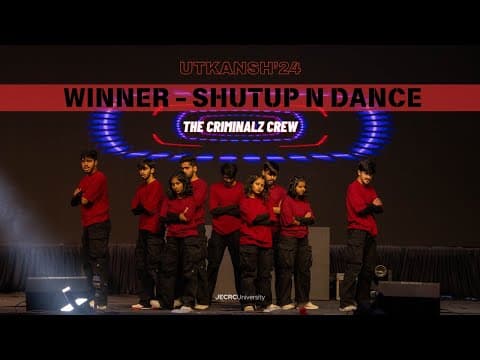 Recent post by CRIMINALZ DANCE CREW