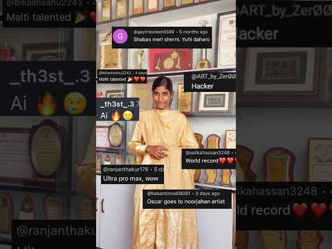 Recent post by Noorjahan Artist