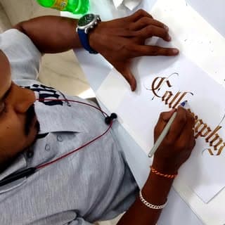 Akhilesh Narayana | Karimnagar Calligrapher