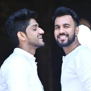 Abhinav and Lakshay