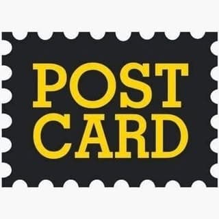 Postcard English