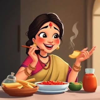 Hungry Panditain🤍
