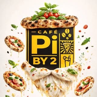 PiBy2 cafe | Pizza Coffee Waffle