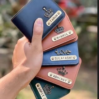 Name wallets, customised wallets,mens wallets,trending wallets