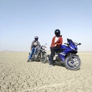 two riderss