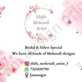 Shifa Juneja | Bridal Mehndi Specialist | Mehndi Cones Seller
