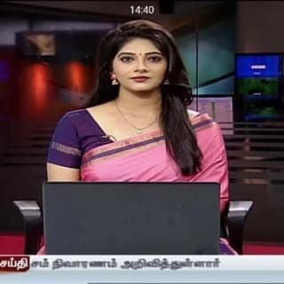 Gayathri Ganesh Anchor@Thanthi Tv