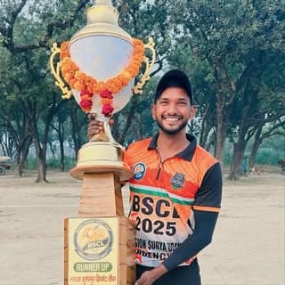 Cricketer Nishad ji ✌️