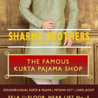 Sharma Brothers Kurta Pajama & Sherwani Since 1986