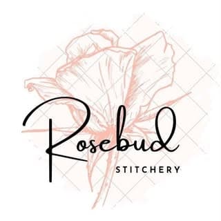 Rosebud stitchery