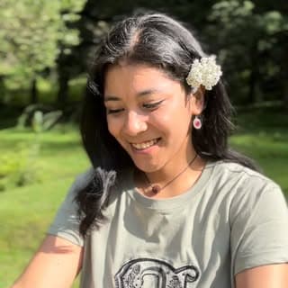 ☀️🍵🏔️🧘♀️🍓🌈